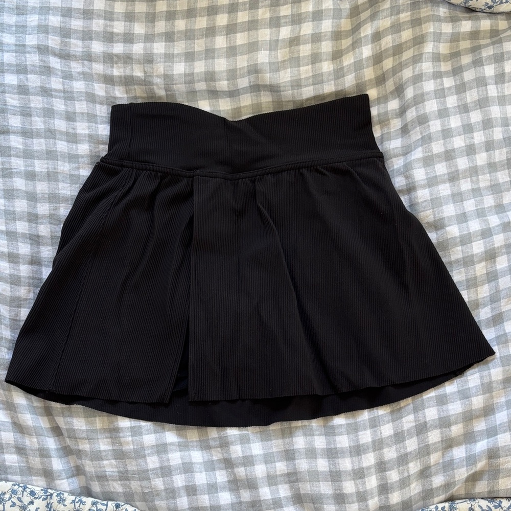 SPANX Black Athletic Skort
